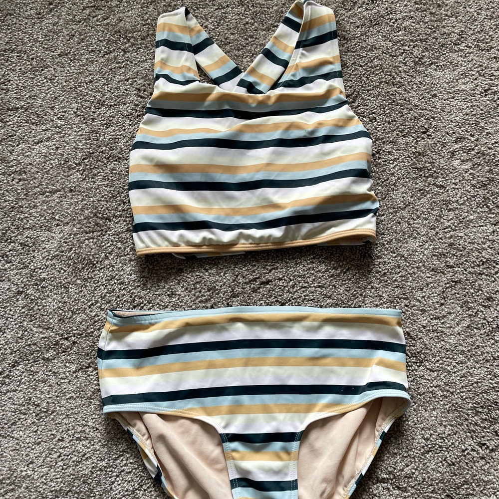 BARELY WORN: Albion 2 piece swimsuit / Seasalt / Size S